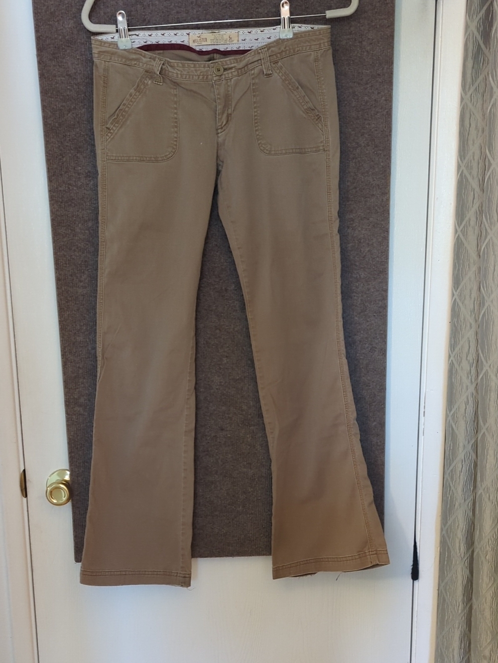 Y2K Vintage Low Rise Flare Hollister Pants Size 5s